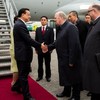 Ireland rolled out the red carpet for China's second most powerful man today