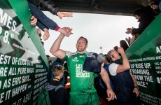 There were emotional scenes as some Connacht legends said goodbye