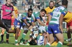 Oh no! This showboating Treviso scrum-half should be cut right away for this bit of butchering