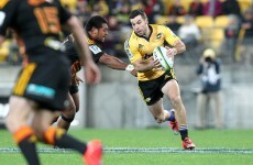 The Hurricanes had a drop-dead gorgeous try chalked off for a marginally forward pass