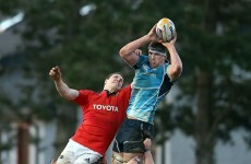 A former Leinster second row's team are one game away from promotion to the Top 14