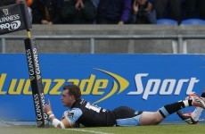 There's a serious problem with try celebrations in rugby and Stuart Hogg tried to fix it last weekend