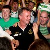 In pictures: Rovers mobbed on arrival in Dublin