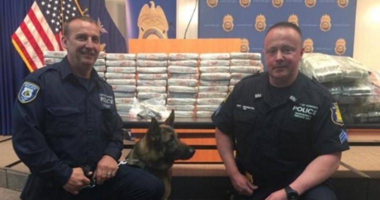 Irish police officer praised for his role in record New York heroin seizure