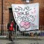 The Grangegorman squatters have no intention of moving...