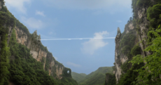 China is about to open a terrifying 984-foot-high glass bottom bridge