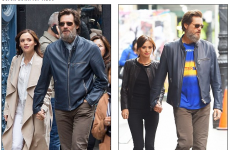 Yes, that's Jim Carrey wearing a Tipp jersey in New York... It's The Dredge