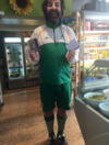 Would you just look at the outfit comedian David O'Doherty wore to cast his vote