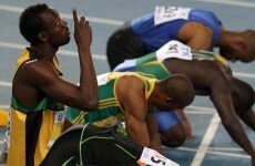 WATCH: Bolt disqualified, leaving Blake to win 100m world title