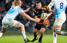 The two howlers to start yesterday's Super Rugby clash were funnier than the original Anchorman