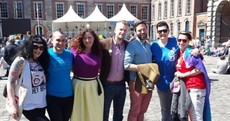"Everything changes with this": Tears, relief (and sunscreen) at a jubilant Dublin Castle