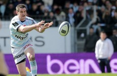 Johnny Sexton found his form for Racing Metro at the best possible time