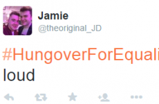 The #HungoverForEquality hashtag is the best thing on Twitter today