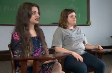 Two absolute strangers met in a college class and realised they were sisters