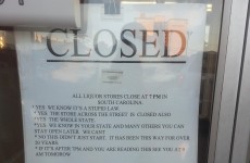 This off licence sign will make you appreciate Ireland's drinking laws