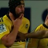 Rugby player goes in for high five, accidentally slaps himself in the face