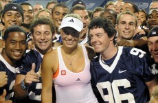 It's official: Rory McIlroy and Caroline Wozniacki are an item