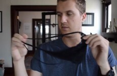 Watch this guy speak for all men and try to make sense of women's underwear