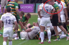 Here's the alleged headbutt that could see Dylan Hartley miss the Rugby World Cup