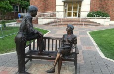 This 'sexist' statue on a college campus has become a big talking point on Twitter