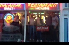 A nightclub shut down, so punters took the party to a nearby kebab shop