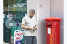 It looks like that picture of George Clooney in Northern Ireland is photoshopped
