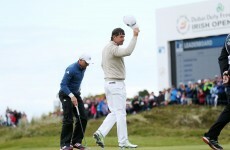 A home favourite has stormed to the top of the Irish Open leaderboard