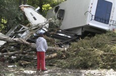 Video: US Coast Guard rescues women swept into sea by Hurricane Irene