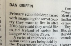 Oh, just the most perfectly Irish opening paragraph ever