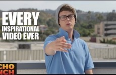 This guy just excellently took the piss out of every inspirational video ever