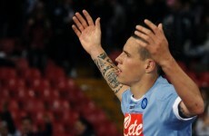 Slovak blow as captain Hamsik a serious doubt