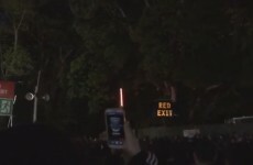 Watch the lovely moment a Garda repeats exit directions to a very enthusiastic crowd at Slane