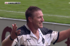 Brad Thorn's career ended in the sin bin but at least he scored a try