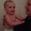 This baby met his mam's twin for the first time and got hilariously spooked