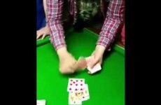 This Irish lad's mind-blowing card trick is going super viral