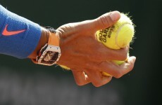 Rafael Nadal wears this €700,000 watch while he's playing tennis