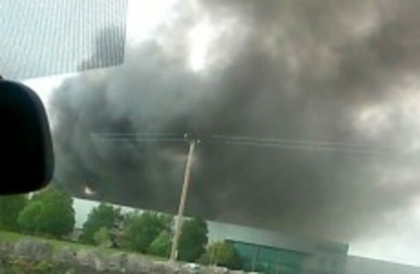 Explosions heard as fire engulfs Mayo factory · TheJournal.ie
