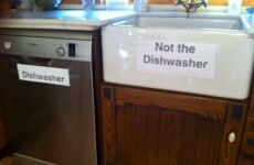 An Irish woman has been driven to this in the kitchen