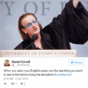 Bono popped up on English Paper I and people couldn't handle it