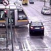 Worrying red light photos show impatient driver in near-miss with tram