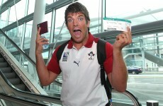 Gallery: Ireland's rugby stars leave for the World Cup