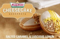 Krispy Kreme's new cheesecake doughnut looks devastatingly delicious