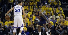 LeBron v Curry in the NBA finals tipped off last night and this is what happened