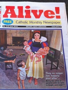 Artist says Catholic paper used image without permission to promote faith in the home