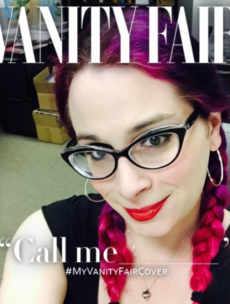 Photos: Trans people are sharing Vanity Fair cover photos of themselves