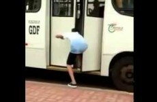 Kid attempts to troll bus driver, fails miserably