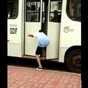 Kid attempts to troll bus driver, fails miserably