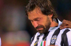 Nobody was able to cope with the distressing images of Andrea Pirlo crying