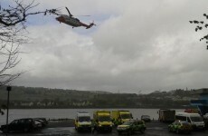 26 people have been rescued from the freezing River Foyle after their canoes capsized
