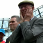 Jack Charlton was moved to tears by a standing ovation at Lansdowne Road
